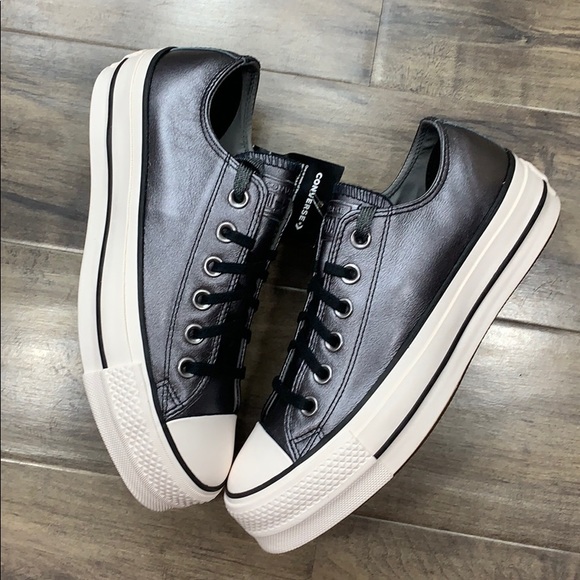 converse ctas lift ox black